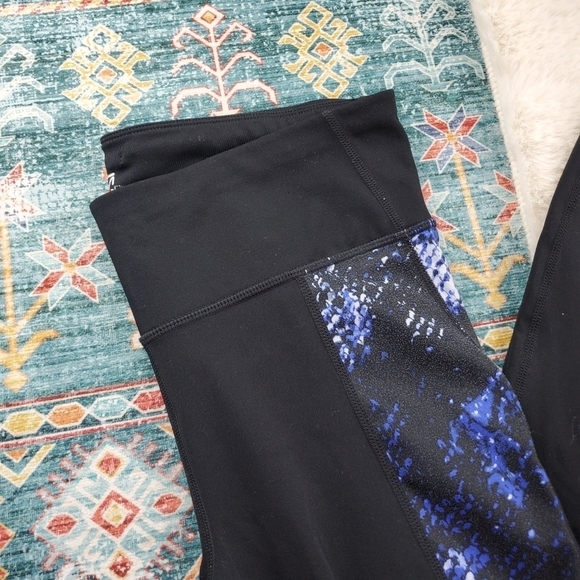 Gapfit Sculpt Compression Black Blue Legging Medium - Picture 2 of 8